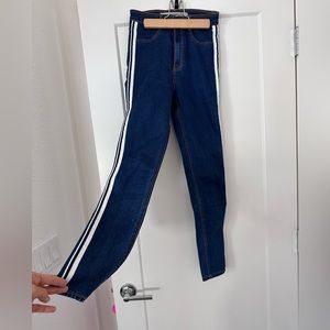 Zara size 4 high rise denim